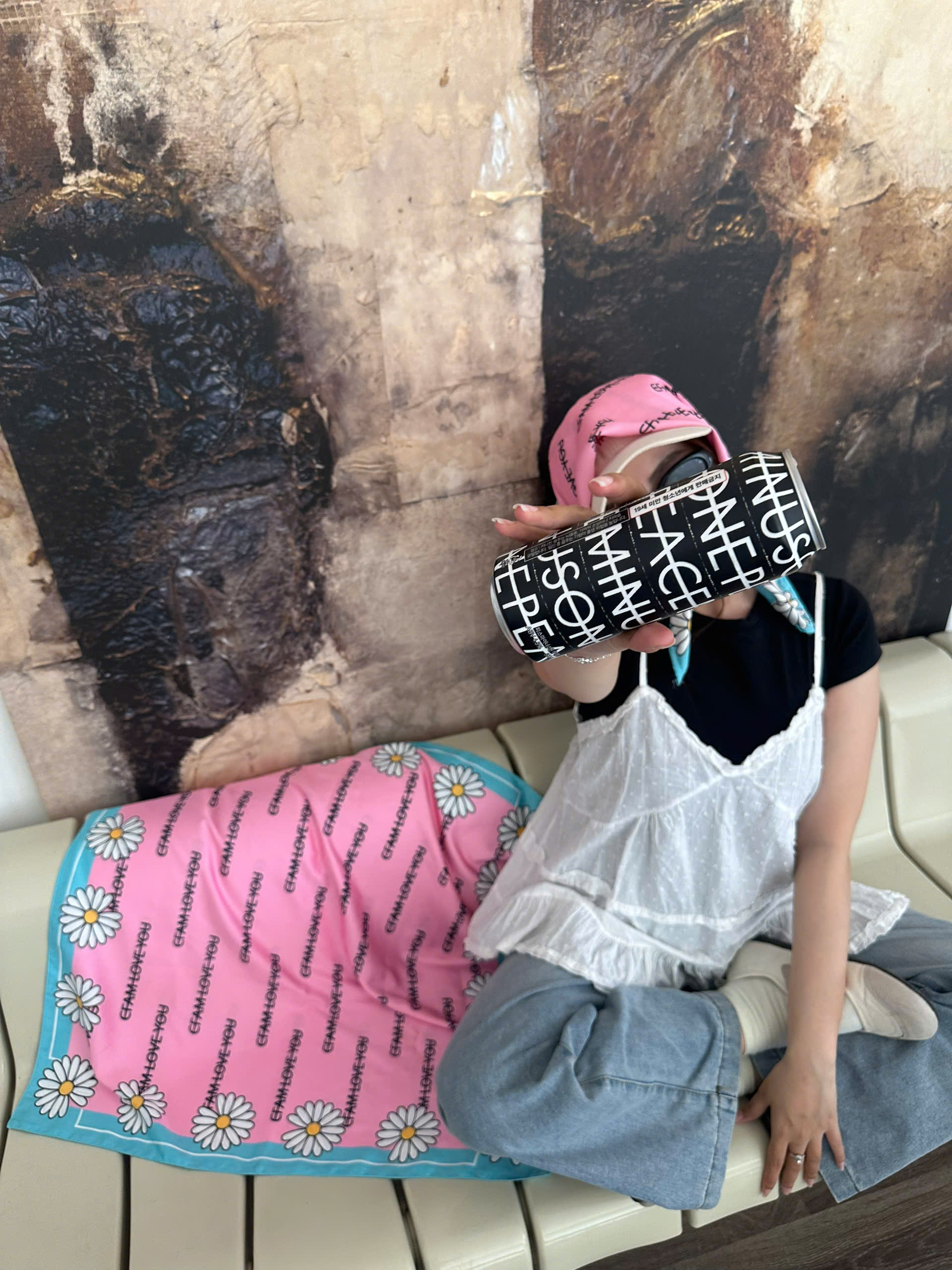 Khăn Bandana G-Dragon inspired - VFAM LOVE YOU 24dbddc09805135b4a14